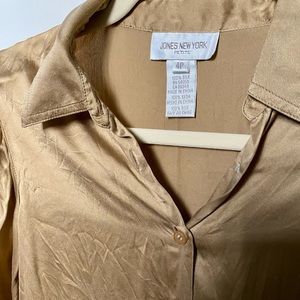Jones New York Silk shirt